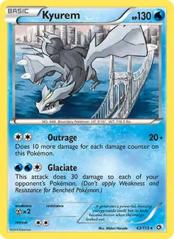 Kyurem 43/113 — Legendary Treasures
