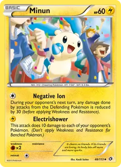 Minun 48/113 — Legendary Treasures