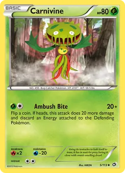 Carnivine 5/113 — Legendary Treasures