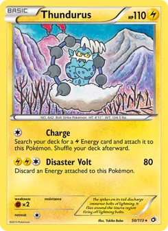 Thundurus 50/113 — Legendary Treasures