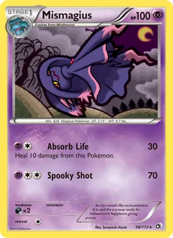 Mismagius 58/113 — Legendary Treasures