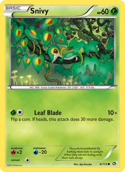 Snivy 6/113 — Legendary Treasures