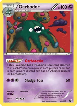 Garbodor 68/113 — Legendary Treasures