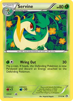 Servine 7/113 — Legendary Treasures