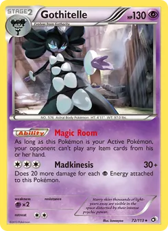 Gothitelle 72/113 — Legendary Treasures