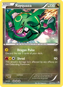 Rayquaza 93/113 — Legendary Treasures
