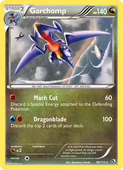 Garchomp 96/113 — Legendary Treasures