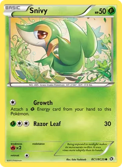 Snivy RC1/RC25 — Legendary Treasures