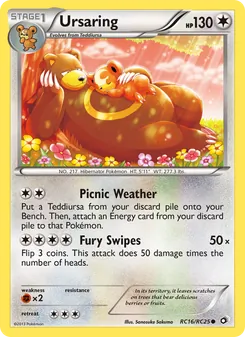 Ursaring RC16/RC25 — Legendary Treasures