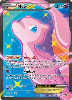 Mew-EX RC24/RC25 — Legendary Treasures