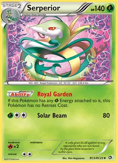 Serperior RC3/RC25 — Legendary Treasures