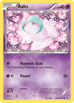Ralts RC8/RC25 — Legendary Treasures