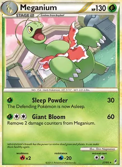 Méganium 27/95 — Call of Legends