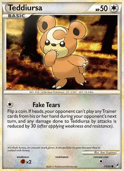 Teddiursa 73/95 — Call of Legends