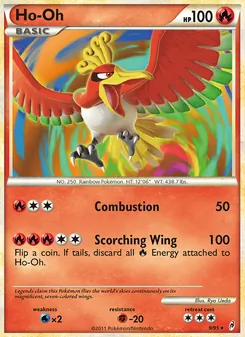 Ho-Oh 9/95 — Call of Legends