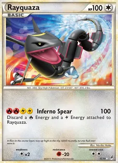Rayquaza SL10/0095 — Call of Legends