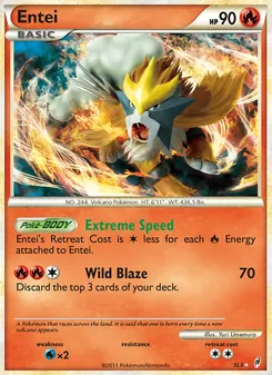 Entei SL3/095 — Call of Legends