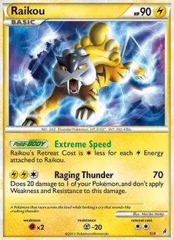 Raikou SL9/095 — Call of Legends