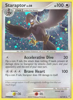 Étouraptor 16/130 — Diamond & Pearl