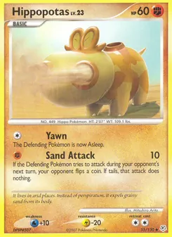 Hippopotas 51/130 — Diamond & Pearl