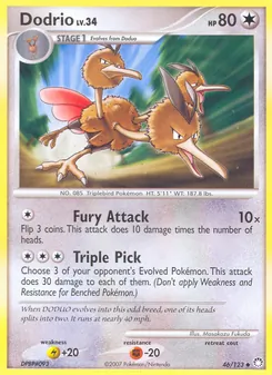 Dodrio 46/123 — Mysterious Treasures
