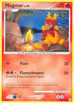 Magmar 54/123 — Mysterious Treasures
