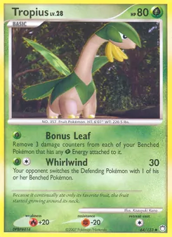 Tropius 64/123 — Mysterious Treasures