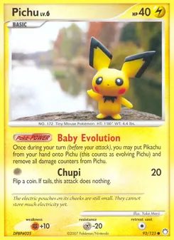 Pichu 93/123 — Mysterious Treasures