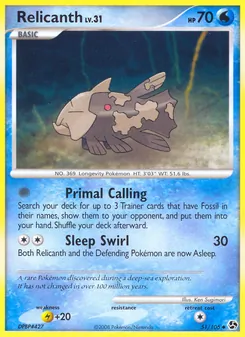 Relicanth 51/106 — Great Encounters
