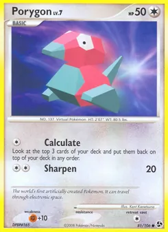 Porygon 81/106 — Great Encounters