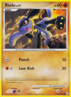 Riolu 117/146 — Legends Awakened