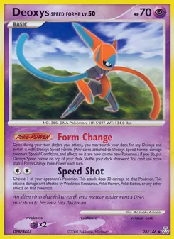 Deoxys Forme Vitesse 26/146 — Legends Awakened