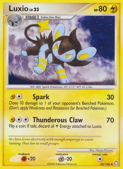 Luxio 62/146 — Legends Awakened