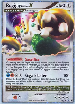 Regigigas 100/100 — Stormfront