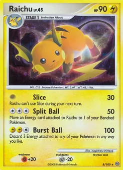 Raichu 8/100 — Stormfront