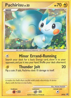 Pachirisu DP04 — DP Black Star Promos