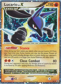 Lucario DP12 — DP Black Star Promos