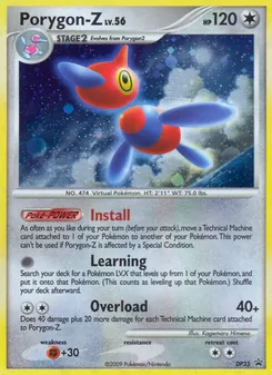Porygon-Z DP35 — DP Black Star Promos