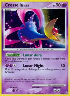 Cresselia DP51 — DP Black Star Promos