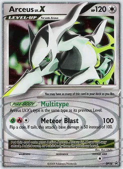 Arceus DP56 — DP Black Star Promos