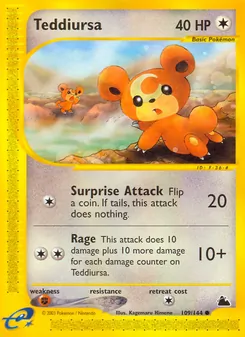 Teddiursa 109/144 — Skyridge