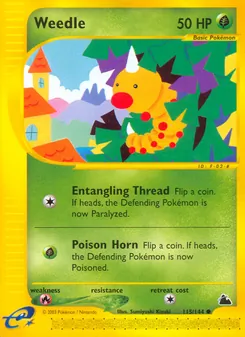 Weedle 115/144 — Skyridge