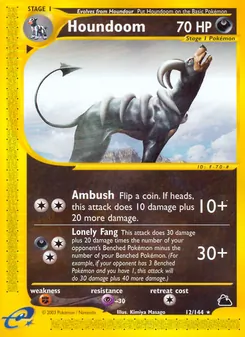 Houndoom 12/144 — Skyridge