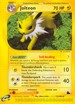Jolteon 13/144 — Skyridge