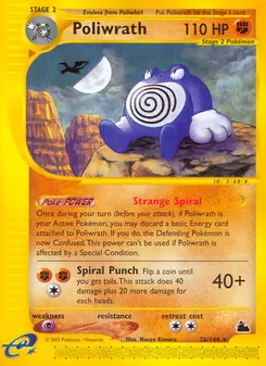Poliwrath 26/144 — Skyridge