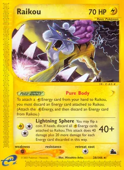 Raikou 28/144 — Skyridge