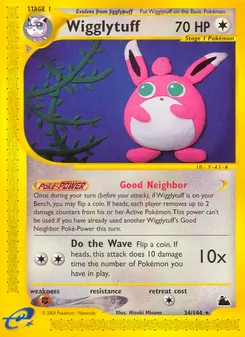 Wigglytuff 34/144 — Skyridge