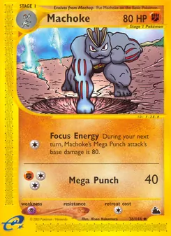 Machoke 38/144 — Skyridge
