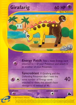 Girafarig 58/144 — Skyridge