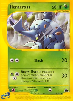 Heracross 64/144 — Skyridge